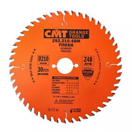 PIŁA CMT HM 210 X 30 X 2,8/1,8 Z: 48