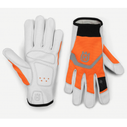 Husqvarna Functional Light Comfort – Rękawice ochronne skórzane, rozmiar 8